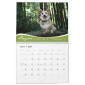 2011 Corgis-(mit Blogs) Wandkalender (Mär 2027)
