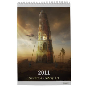 2011 Digitale Surreal & Fantasy Kunst - Mauerkalen Kalender