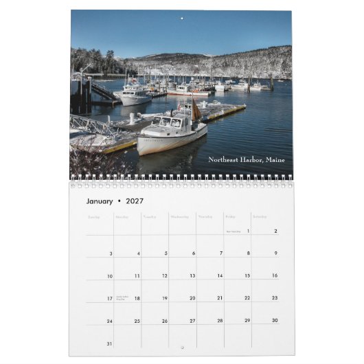 2011 Downeast Bild-Kalender - 1 Kalender (Jan 2027)