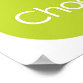 2011 Food Pyramid Choose My Plate poster (Ecke)