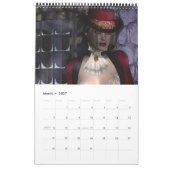 2011 Gotische Girls Art Buchkalender Kalender (Mär 2027)