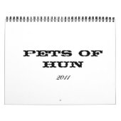2011 Haustiere Hunne Kalender (Titelbild)