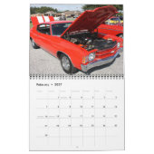 2011 heißer Chevys Kalender (Feb 2027)