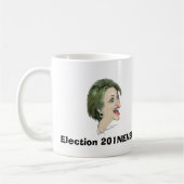 2011 Hillary wählen Kaffeetasse (Links)