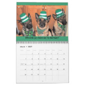 2011 - Hündchen-Tatzenpinup-Kalender Kalender (Mär 2027)