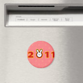 2011: Jahr des Kaninchens Magnet (In Situ (Geschirrspüler))
