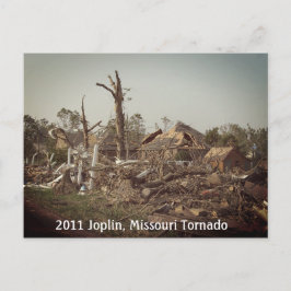 2011 Joplin tornado in Missouri Postcard Postkarte