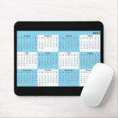 2011 Kalender blaues Mauspad (Mit Mouse)
