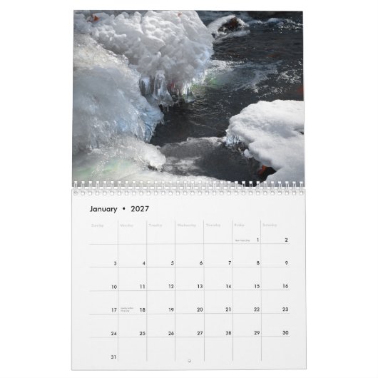 2011 Kalender-Fotografien (mittlere Größe) Kalender (Jan 2027)