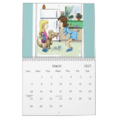 2011 Kalender für Kinder mit Kunst von David Paul (Mär 2027)