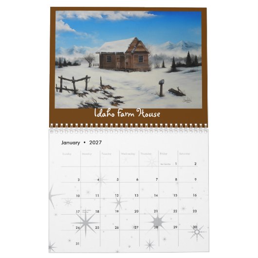 2011 Kalender Landschaftsbild Kunst, Dichtung und  (Jan 2027)