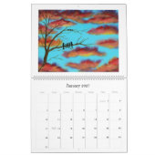 2011 Kalender-Natur-Kunst-Malereien Kalender (Jan 2027)