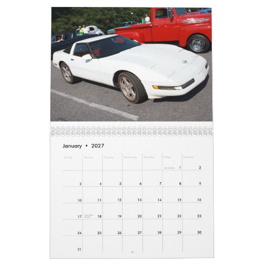 2011 Kalender Superkorvetten (Jan 2027)