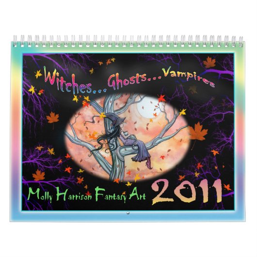 2011 KalenderHexen, Geister, Vampire Kalender (Titelbild)