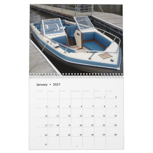 2011 Klassiker Glastron Kalender (Jan 2027)