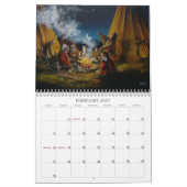 2011 Kunst im Südwesten und im Amerikanische Urein Kalender (Feb 2027)