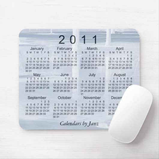 2011 Landschaftskalender Mousepad (Mit Mouse)