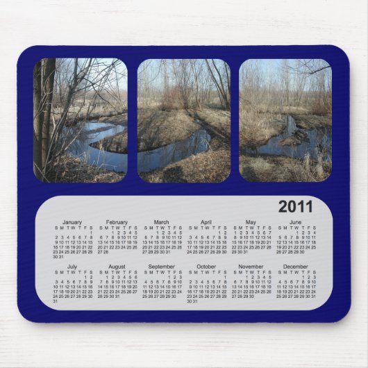 2011 Landschaftskalender Mousepad (Vorne)