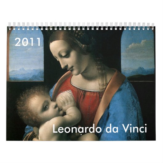 2011, Leonardo da Vinci Kalender (Titelbild)