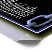 2011 Saison - Fort Campbell Falcon Poster (Ecke)