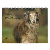 2011 seidenes Windhounds 2011 (Erwachsene) Kalender (Titelbild)