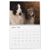 2011 seidenes Windhounds 2011 (Erwachsene) Kalender (Feb 2027)