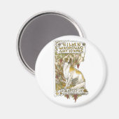 2011 Silkenfest-Logo-Magnet Magnet (Vorderseite/Rückseite)