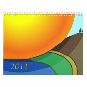 2011 Sonderausgabe-cooler Landschaftskalender Kalender