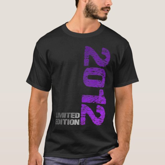 2012 11. Geburtstag geboren 2012 T-Shirt (Vorderseite)