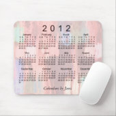 2012 abstrakter Kalender Mousepad (Mit Mouse)