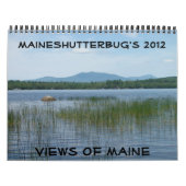2012 Ansichten von Maine-Kalender Kalender (Titelbild)
