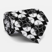 2012 ATB Quarter Ben Franklin Satin Foulard Krawatte (Gerollt)