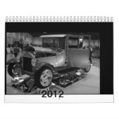 2012 Autos Gestern in Schwarzweiss Kalender (Titelbild)