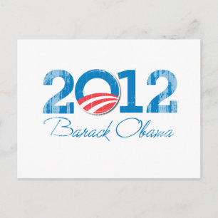 2012 - Barack Obama - Vintag.png Postkarte