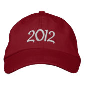 2012 bestickte Cap Kappe (Vorderseite)