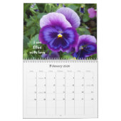 2012 Blumen-Kalender Kalender (Feb 2026)