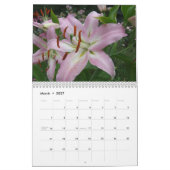 2012 Blumen-Kalender Kalender (Mär 2027)