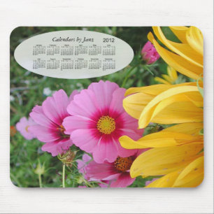2012 Blumenkalender Mousepad