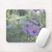 2012 Blumenkalender Mousepad (Mit Mouse)