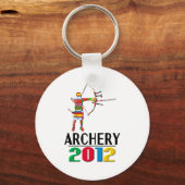2012: Bogenschießen Schlüsselanhänger (Vorderseite)