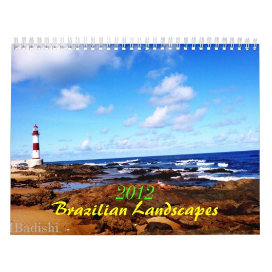 2012 brasilianische Landschaften Kalender (Titelbild)