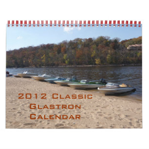 2012 CGOAMN Classic Glastron Calendar Kalender