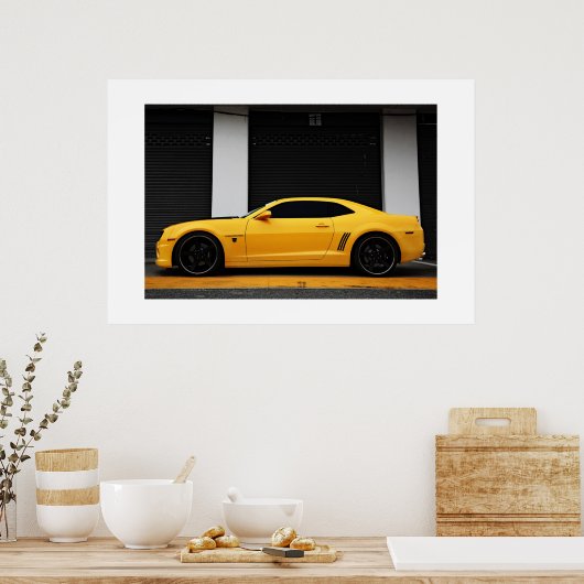 2012 Chevrolet Camaro Edition Poster (Küche)