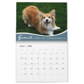 2012 Corgis-(mit Blogs) Wandkalender (Mär 2026)