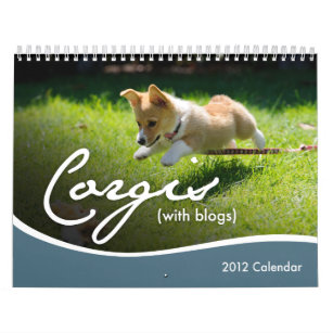 2012 Corgis-(mit Blogs) Wandkalender