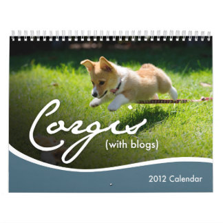 2012 Corgis-(mit Blogs) Wandkalender