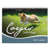 2012 Corgis-(mit Blogs) Wandkalender (Titelbild)