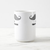 2012 Das Jahr der Mustache Kaffeetasse (Mittel)