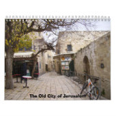 2012 die alte Stadt von Jerusalem Kalender (Titelbild)