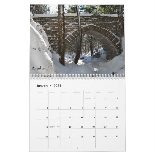 2012 Downeast Bild-Kalender - 1 Kalender (Jan 2026)